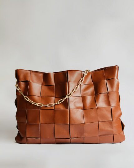 Nora pletena šoper torba